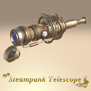 Steampunk Telescope