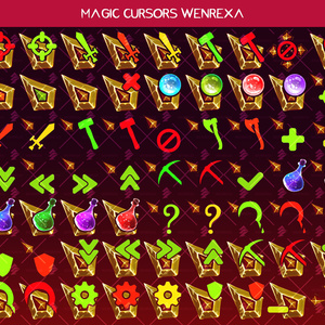 RPG Anime Cursors & RPGアニメカーソル