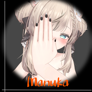 【マヌカ /Manuka対応】シンプルなマニキュア_Nail