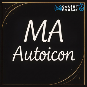 MA AutoIcon - VRChatメニューアイコン自動生成ツール【Modular Avatar対応 / 非破壊】