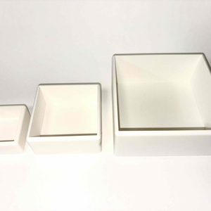 収納箱 STLデータ Lサイズ（150×150×70mm）3種セット｜通常版・蓋付き・仕切り付き【3Dプリンター用】