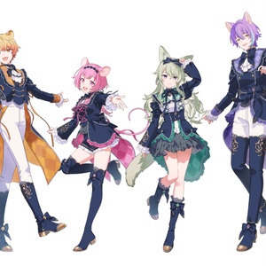 あんガル　八朔つゆり　夢路まりあ　保険委員会　アクキー　セット 八朔つゆり アクスタ - りーこここ - BOOTH