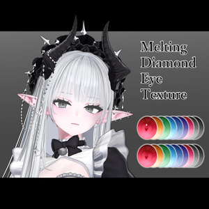 【 9 Avatar 対応 】 Melting Diamond EyeTexture