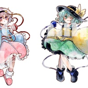 Watercolor BIG Acrylic Stand Figure
