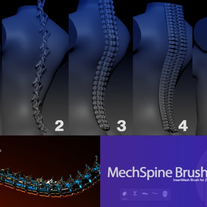 MechSpine Brush x5