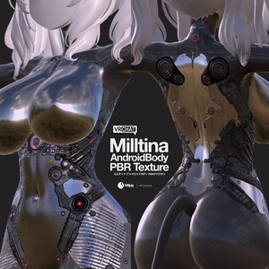 Milltina Android Body PBR Material / Textures