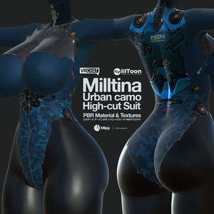 Milltina Urban camo High-cut suit