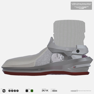 High-Top1 sneakers【ミルティナ/しなの/マヌカ/ウォルフラム対応Prefab同梱】 缩略图 3