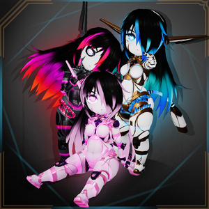 [VRC] Hexforged MiMiルナ スキン [Quest + PC] [Material/Texture] 缩略图 7