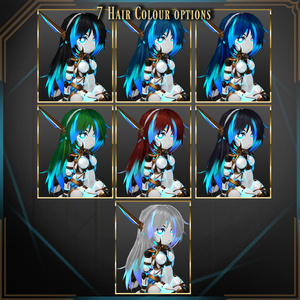 [VRC] Hexforged MiMiルナ スキン [Quest + PC] [Material/Texture] 缩略图 5