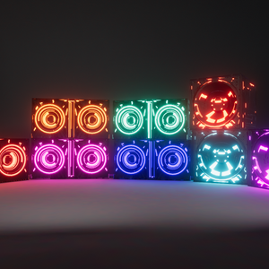 Banana Speakers v3 - Futuristic