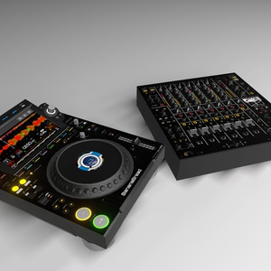 Banana CDJ-3000 & DJM-V10
