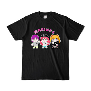 Tシャツーミニキャラ3人娘1
