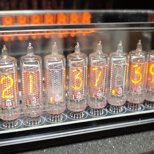 20%OFF！】ニキシー管 7本セット IN-14+IN-19A【数字管＋記号管