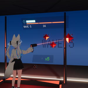 【Udon用ゲーム】 DeadEye - VR_Target_Shooting 【VRChat】