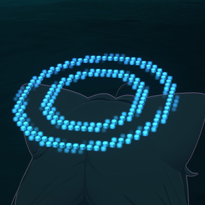 ToNSaveManager OSC compatible] [AudioLink compatible] Grid Ring 2 Accessory for VRChat