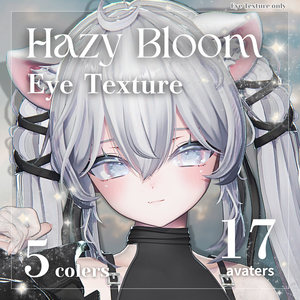 【17 Avatars】Hazy Bloom Eye Texture【5colors】