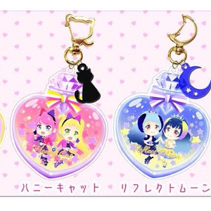 アクリルキーホルダー いちご＆あおい（アイカツ） - しろみこ屋