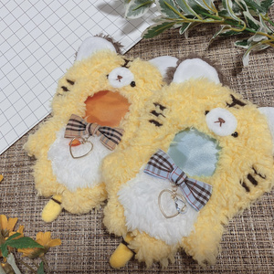 ベリィ　ぬい服着ぐるみ♡ 10〜13cm 着ぐるみ ぬい服 ハンドメイド ねこ ぬいぐるみ ホワイト