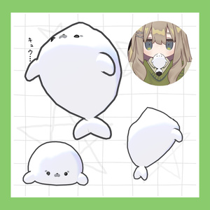 【パーティクル付き】がんばれ！アザラシちゃん【PB設定済】【MA設定済】 缩略图 4