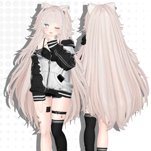 がるにゃん!~harf twin~【16avatar】【VRChair】 缩略图 3