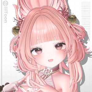 🦊Fox Ponytail & Long Hair [2way]