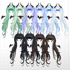 【VRChair】🖤️💜TwinTail_Devil💜🖤️【14avatar】 缩略图 7