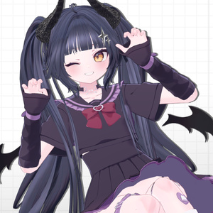 【VRChair】🖤️💜TwinTail_Devil💜🖤️【14avatar】 缩略图 10