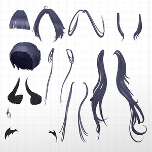 【VRChair】🖤️💜TwinTail_Devil💜🖤️【14avatar】 缩略图 8