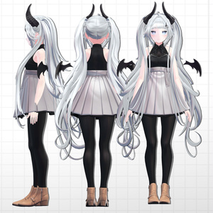 【VRChair】🖤️💜TwinTail_Devil💜🖤️【14avatar】 缩略图 5