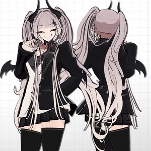 【VRChair】🖤️💜TwinTail_Devil💜🖤️【14avatar】 缩略图 9