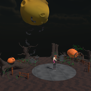 3Dステージ　ハロウィン用