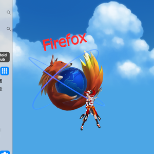 3Dアクセサリ　Fire Fox