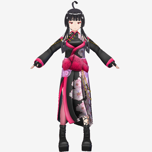 Vroid衣装　夜桜