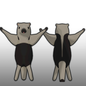 [VRChat用]ミナミコアリクイAkyo 無料 /Southern Tamandua Akyo Free Cute