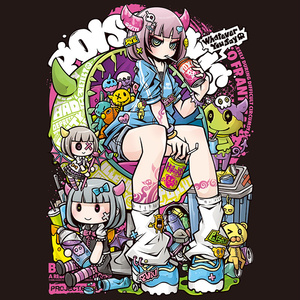 中央町戦術工芸　様 　Tシャツチョーカーセット　になります まご×中央町戦術工芸 【SITGAL】Tシャツ - 中央町戦術工芸 - BOOTH
