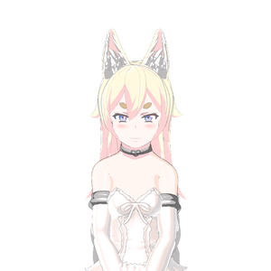 【VRChat無料アバター】オリジナルモデル「シルク」ちゃん！