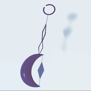 月のアクセサリー