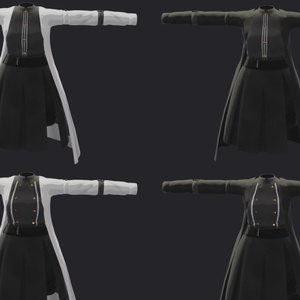 (4アバター対応)軍服風コーデ-military uniform coordination- 缩略图 2