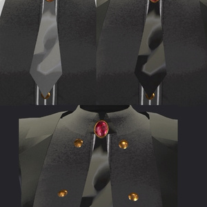 (4アバター対応)軍服風コーデ-military uniform coordination- 缩略图 3