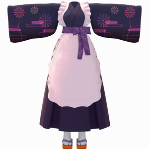【3アバター対応】小振袖メイド 缩略图 6