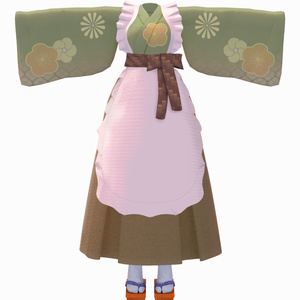 【3アバター対応】小振袖メイド 缩略图 5