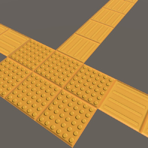 VRChat想定 点字ブロック(テクスチャ)