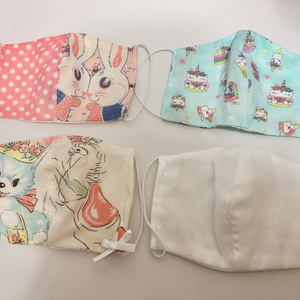 ポケット無しマスク