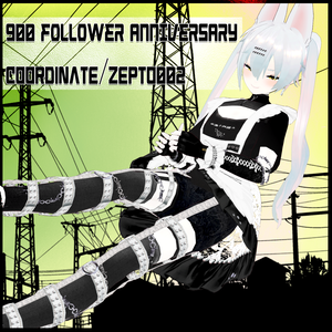 【VRoid texture】900 follower anniversary/ZEPTO002【FREE DL OK】