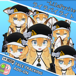 ライラパイライト -LilaPyrite- FaceTrackingAddon | フェイストラッキングアドオン