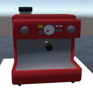 【cluster用アイテム】エスプレッソマシン