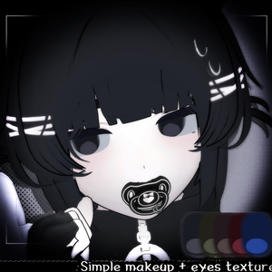 [ マロ / maro ] Simple makeup + eyes texture