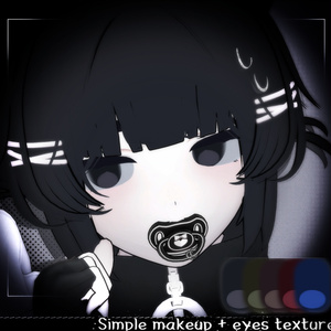[ マロ / maro ] Simple makeup + eyes texture