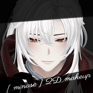 [ 水瀬 / minase ]  < 2D makeup + eyes + Setting & Recipe & Mask >